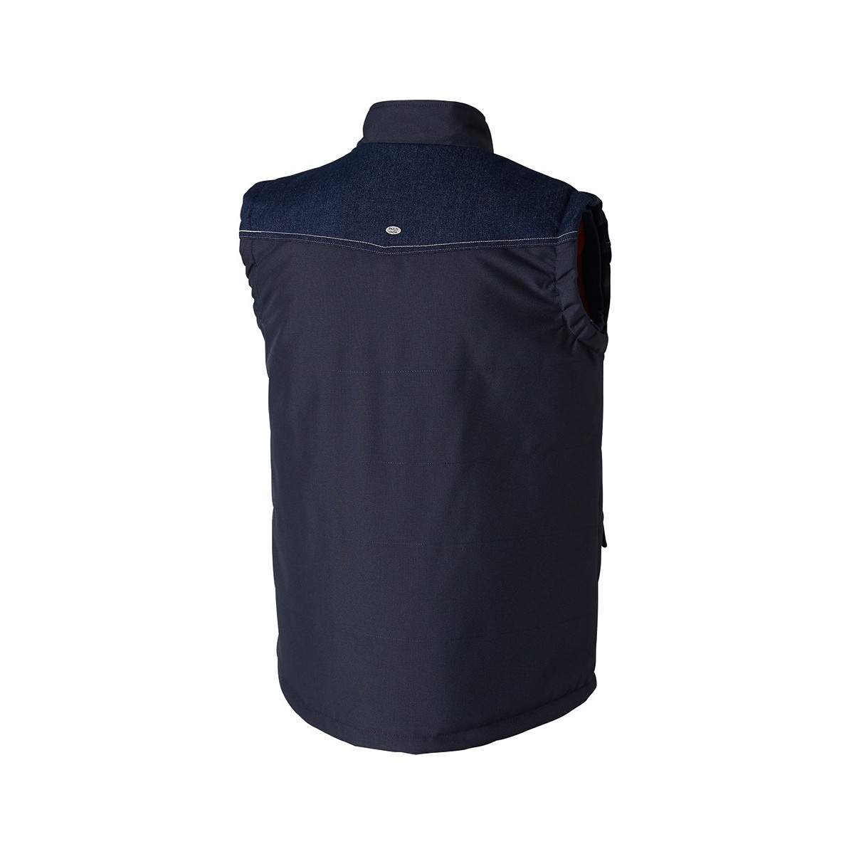 Denim body warmer - Molinel