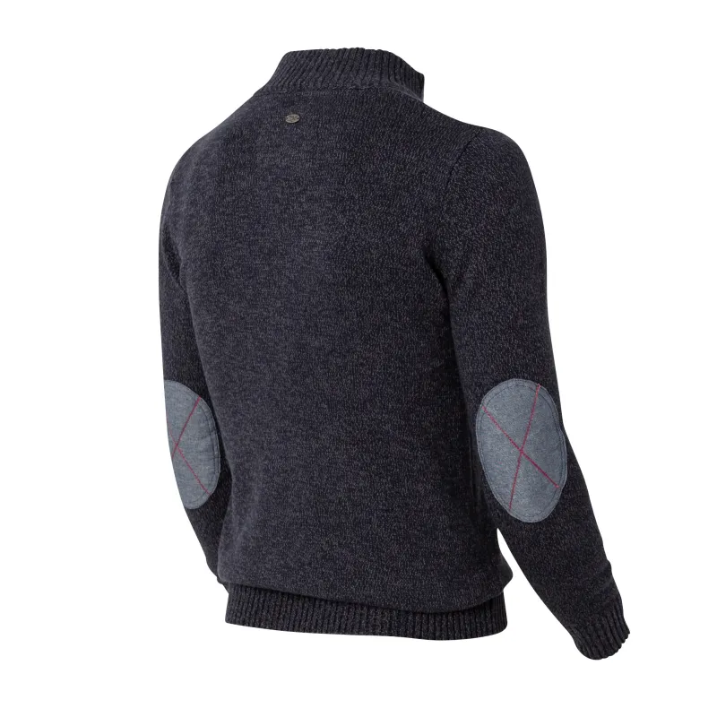 Denim high collar jumper - Molinel