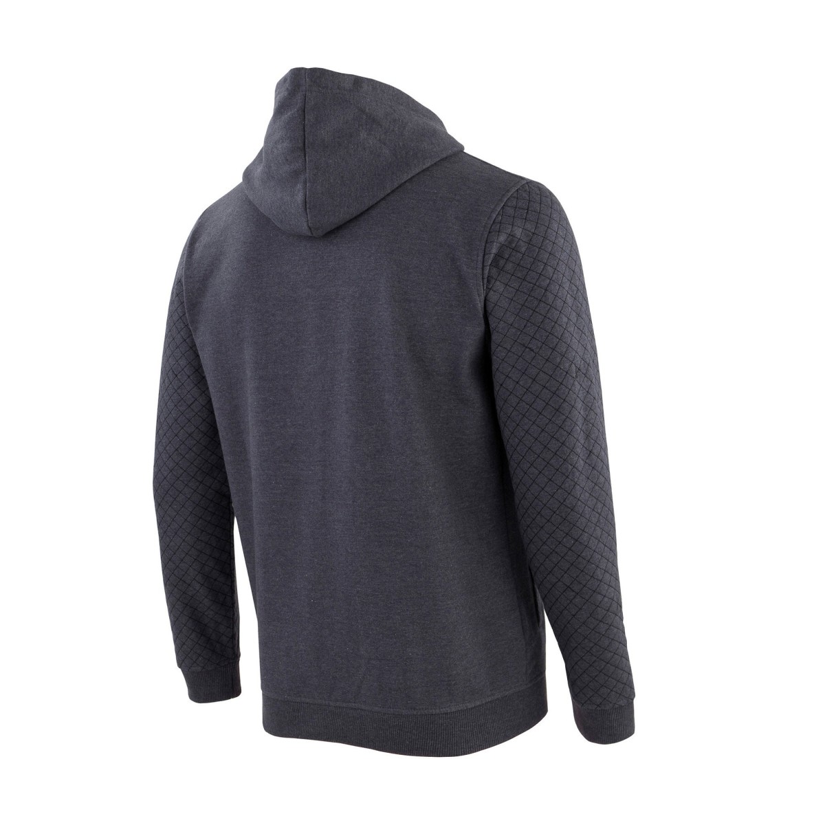 Denim hooded zip sweatshirt - Molinel