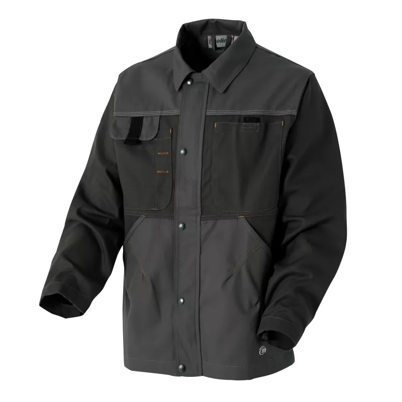 Millium Work Jacket Charcoal/Concrete Grey