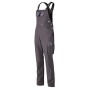Millium Carbon/Concrete Grey Work Bib and Braces