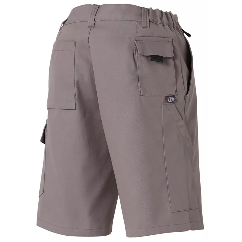 Optimax PC Work Bermuda Shorts Grey
