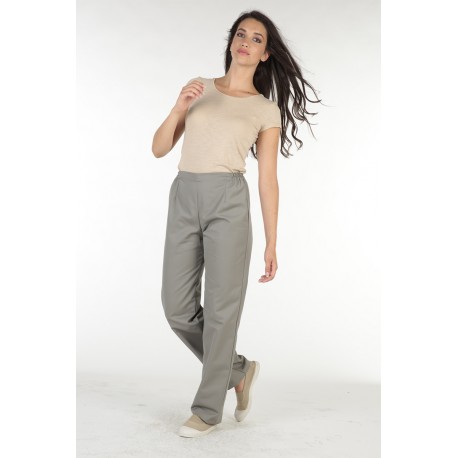 Pantalons/pantacourts femme VICTOR Taupe