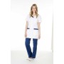 Tunique de Travail Femme Valentine Blanc/Marine
