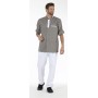 Tunique de Travail Homme Alban Taupe/Blanc