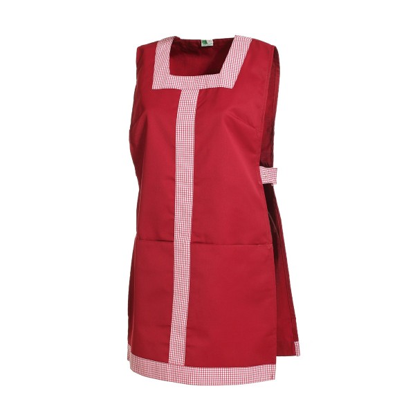 chasuble ALIZE Bordeaux / Vichy
