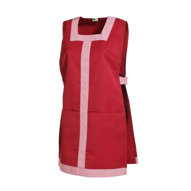 chasuble ALIZE Bordeaux / Vichy