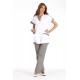 Tuniques femme ANNA  Blanc/Taupe