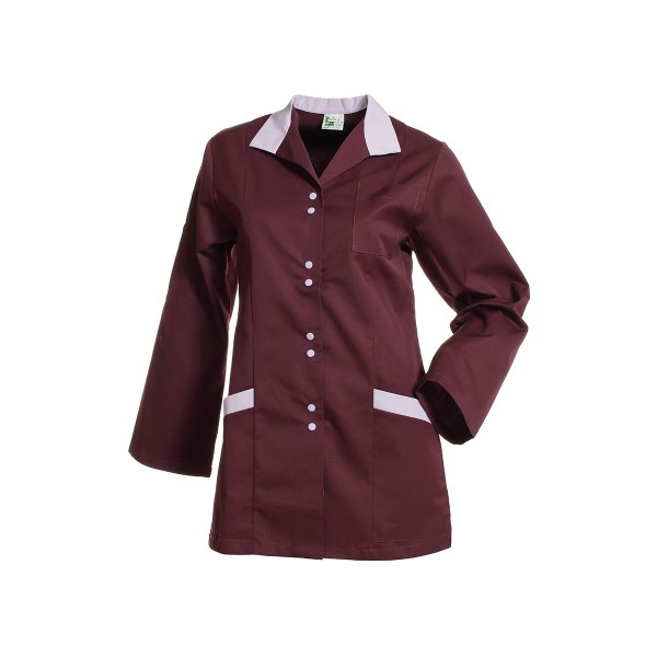 Tunique de Travail Femme Penelope Prune/Parme