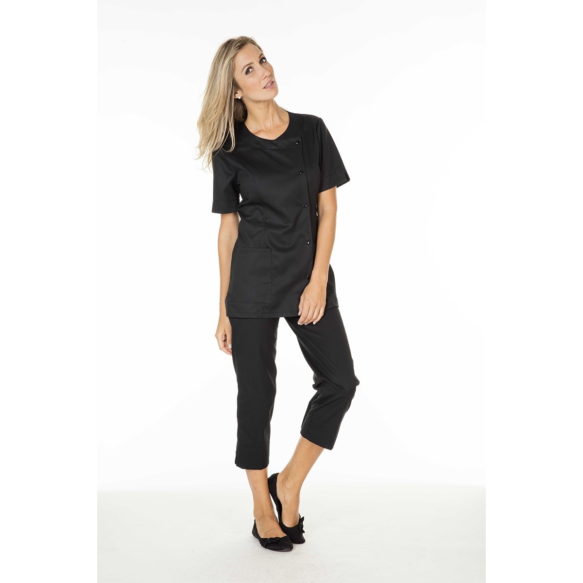 Tunique noir femme NATY