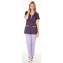 Tunique de Travail Femme Louna Cassis/Parme