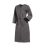Blouse de Travail Femme Josy Manches Transformables Gris Foncé