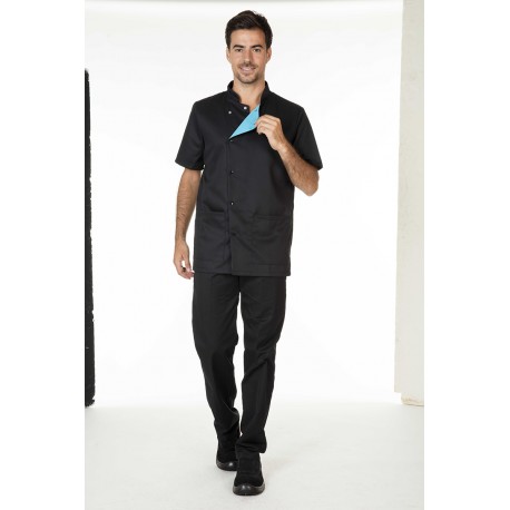Tunique Homme Jules Noir Bleu