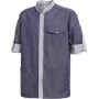 Lenny Denim Blue Men's Work Tunic