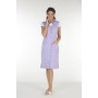 Blouse de Travail Femme Laurene Sans Manches Parme/Pomme