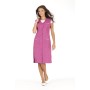 Blouse de Travail Femme Laurene Sans Manches Rosa/Blanc