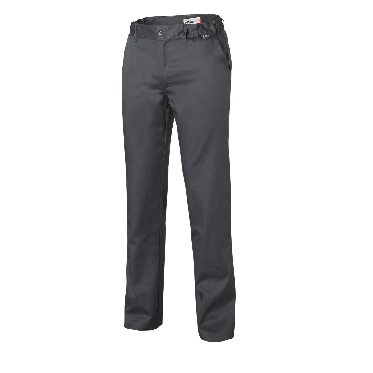 Pebeo Charcoal Grey Chef’s Trousers – Unisex & Functional | Molinel