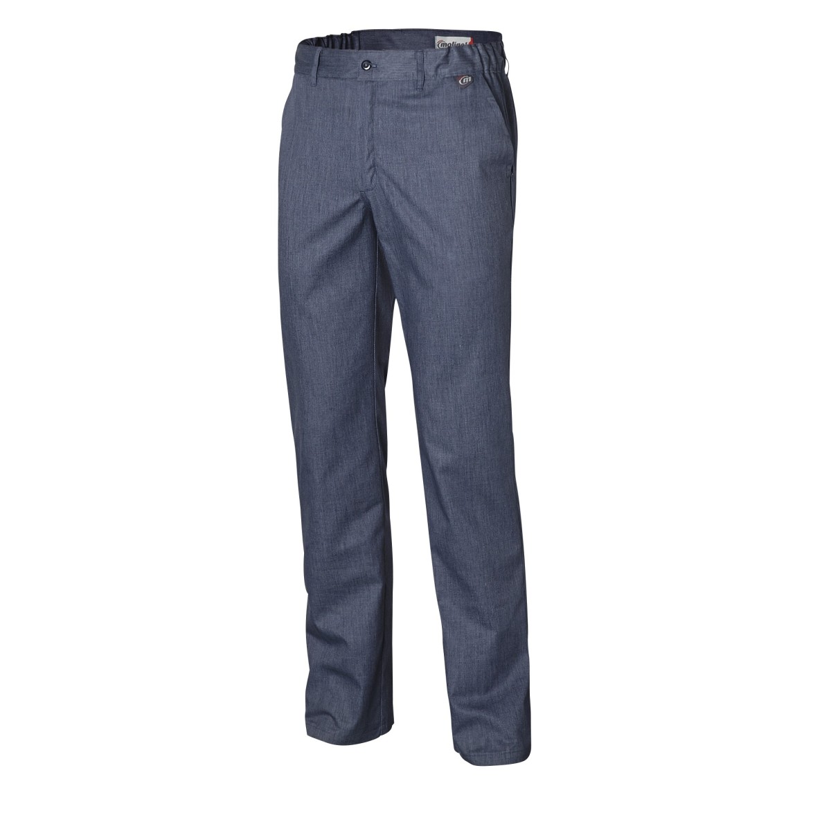 Pebeo Denim Blue Chef’s Trousers – Unisex & Functional | Molinel