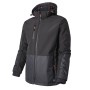 Hybrid Black/Orange Work Softshell Jacket
