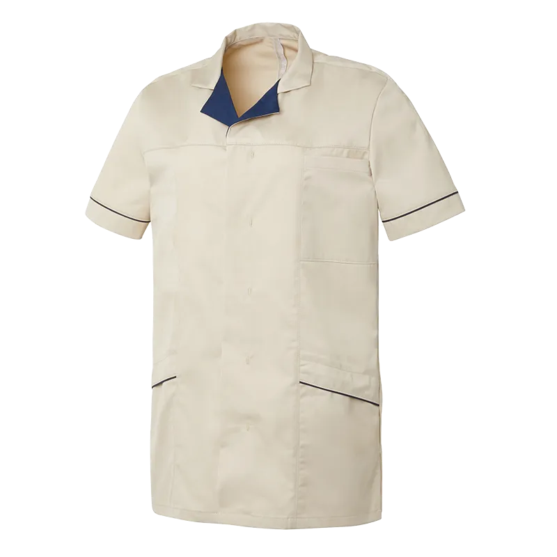 TUNIQUE HOMME ALEXIS BEIGE & NAVY
