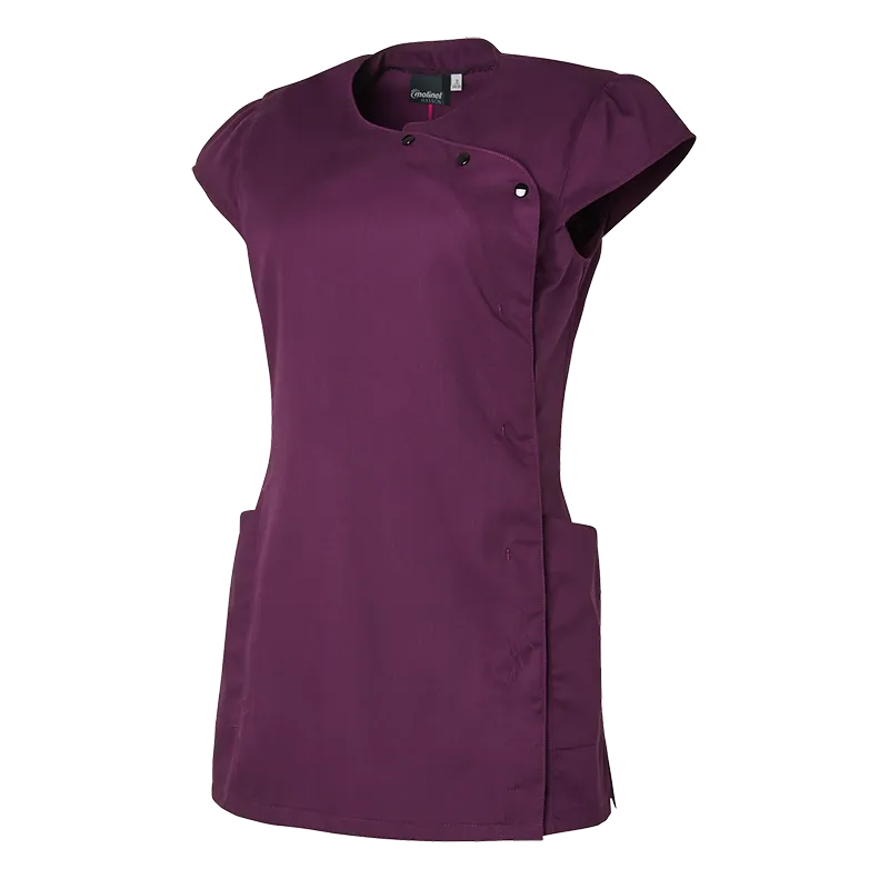 TUNIQUE FEMME AMBRE SANS MANCHE AUBERGINE