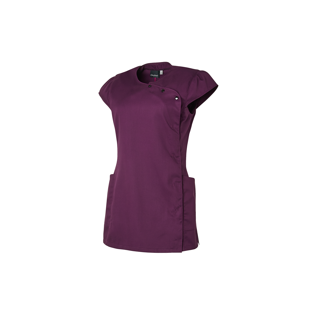 TUNIQUE FEMME AMBRE SANS MANCHE AUBERGINE