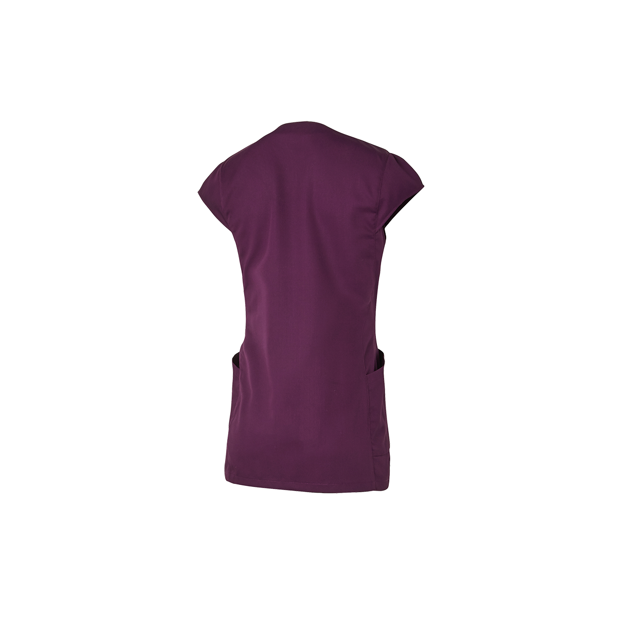 TUNIQUE FEMME AMBRE SANS MANCHE AUBERGINE