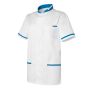 Tunique de Travail Homme Ange Blanc/Bleu Hôpital