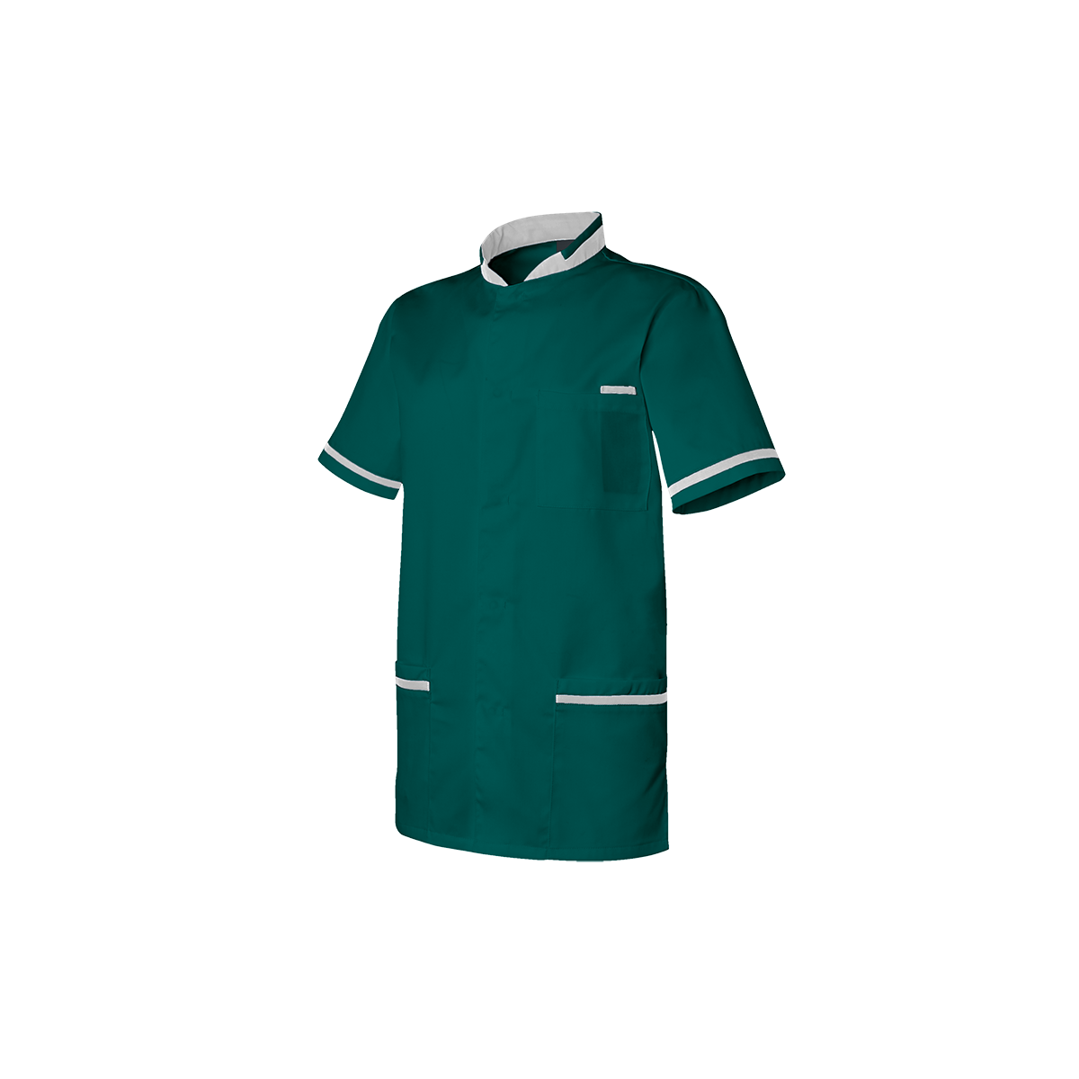 TUNIQUE HOMME ANGE VERT OPALE BLANC