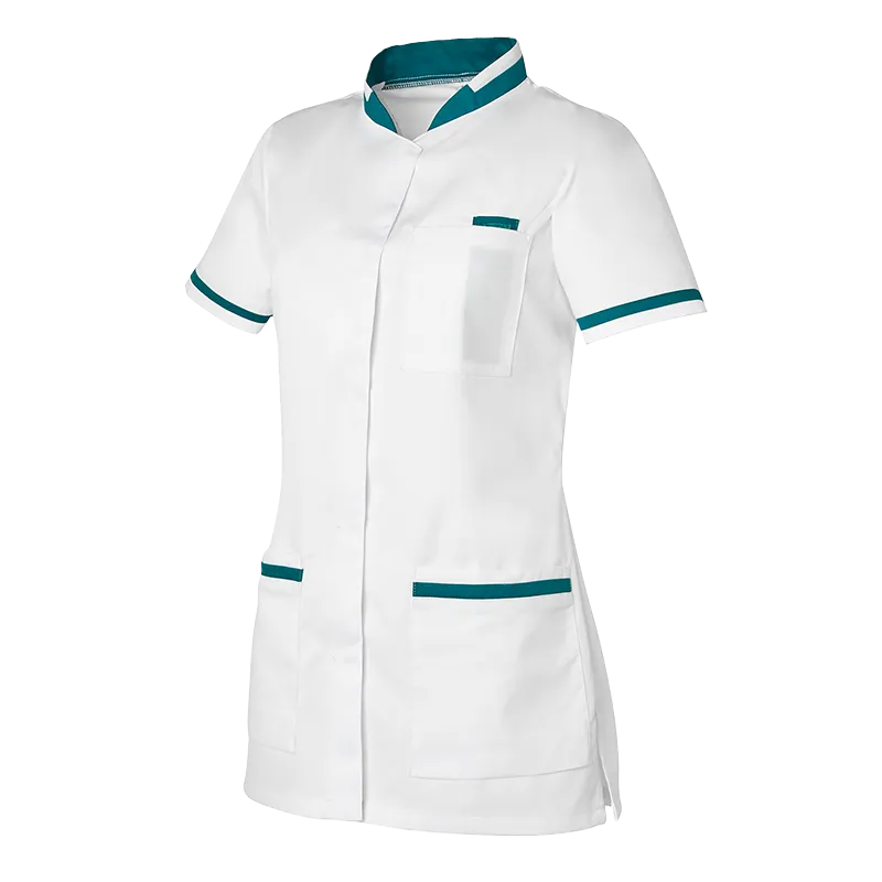 TUNIQUE FEMME ANGELE BLANC & VERT OPALE