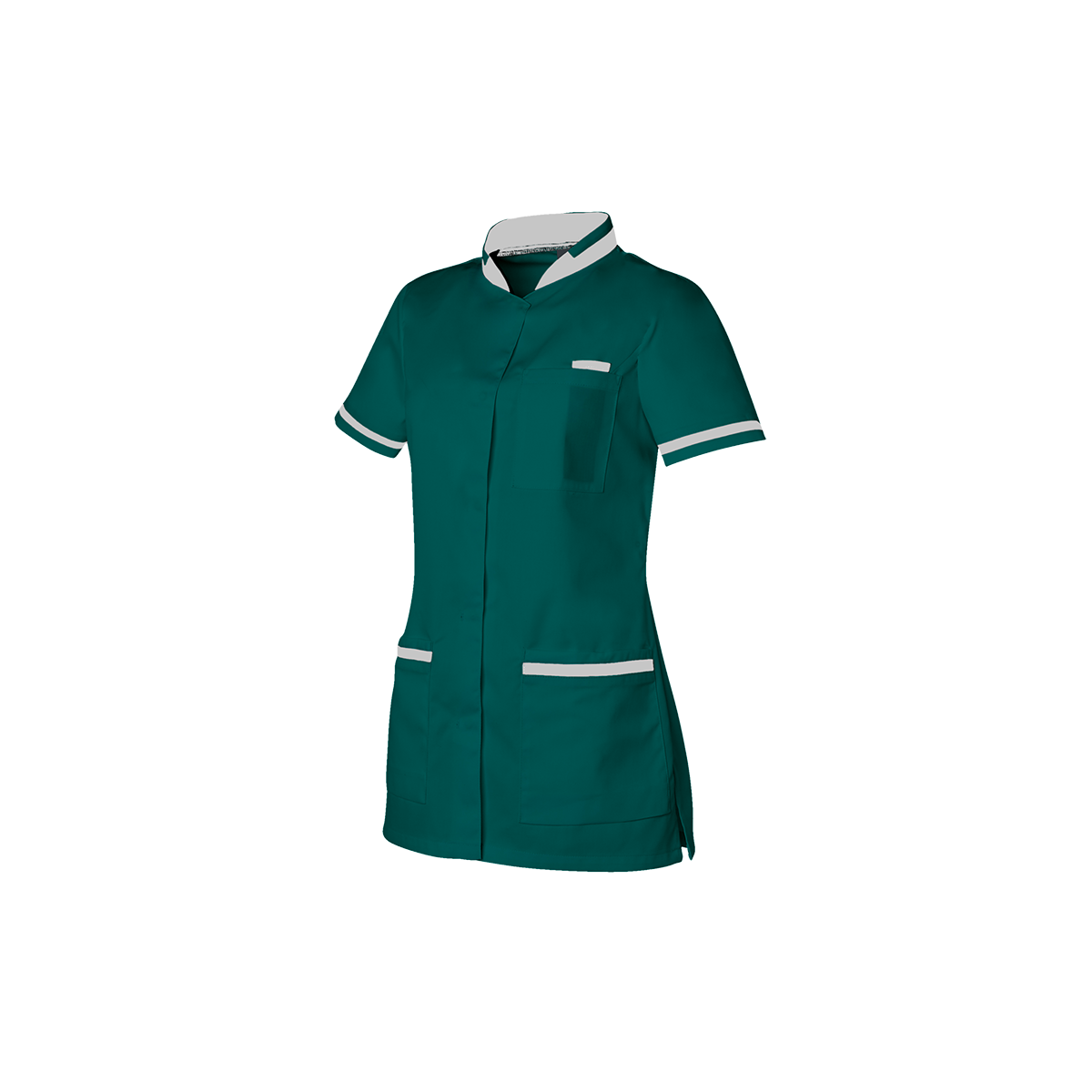 TUNIQUE FEMME ANGELE VERT OPALE & BLANC
