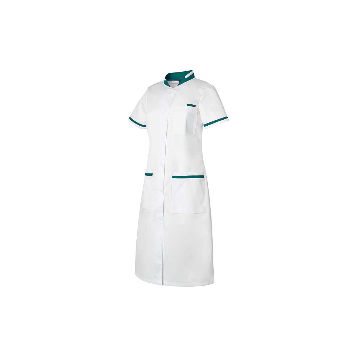 BLOUSE FEMME ANGELINA BLANC & VERT OPALE