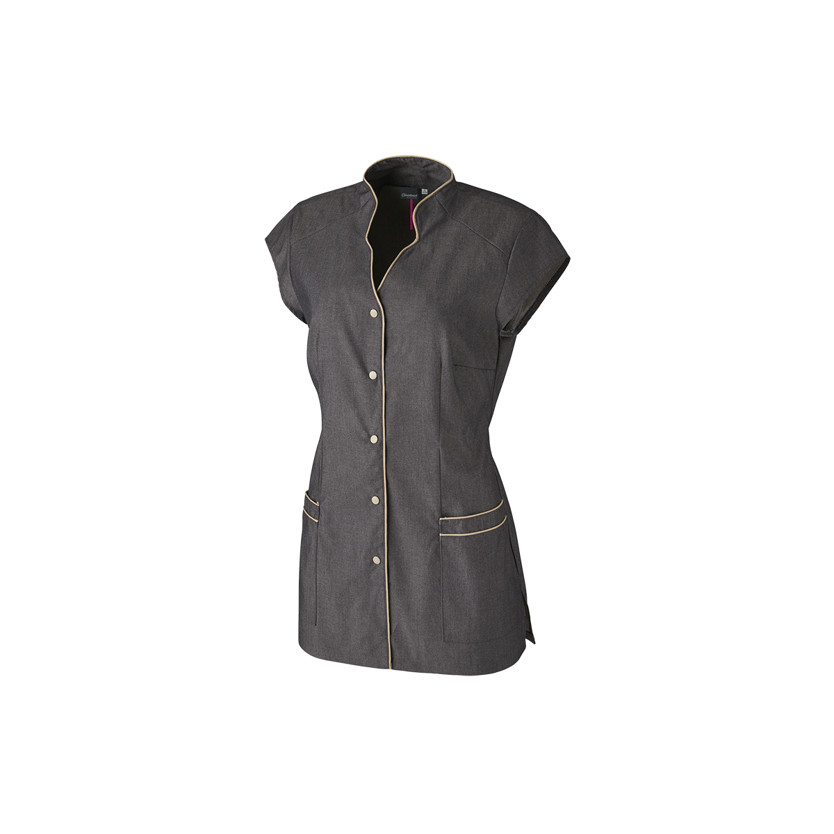 TUNIQUE FEMME CALISTA DARK DENIM & BEIGE