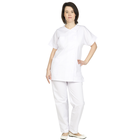 TUNIQUE BLANCHE FEMME DAFNI 