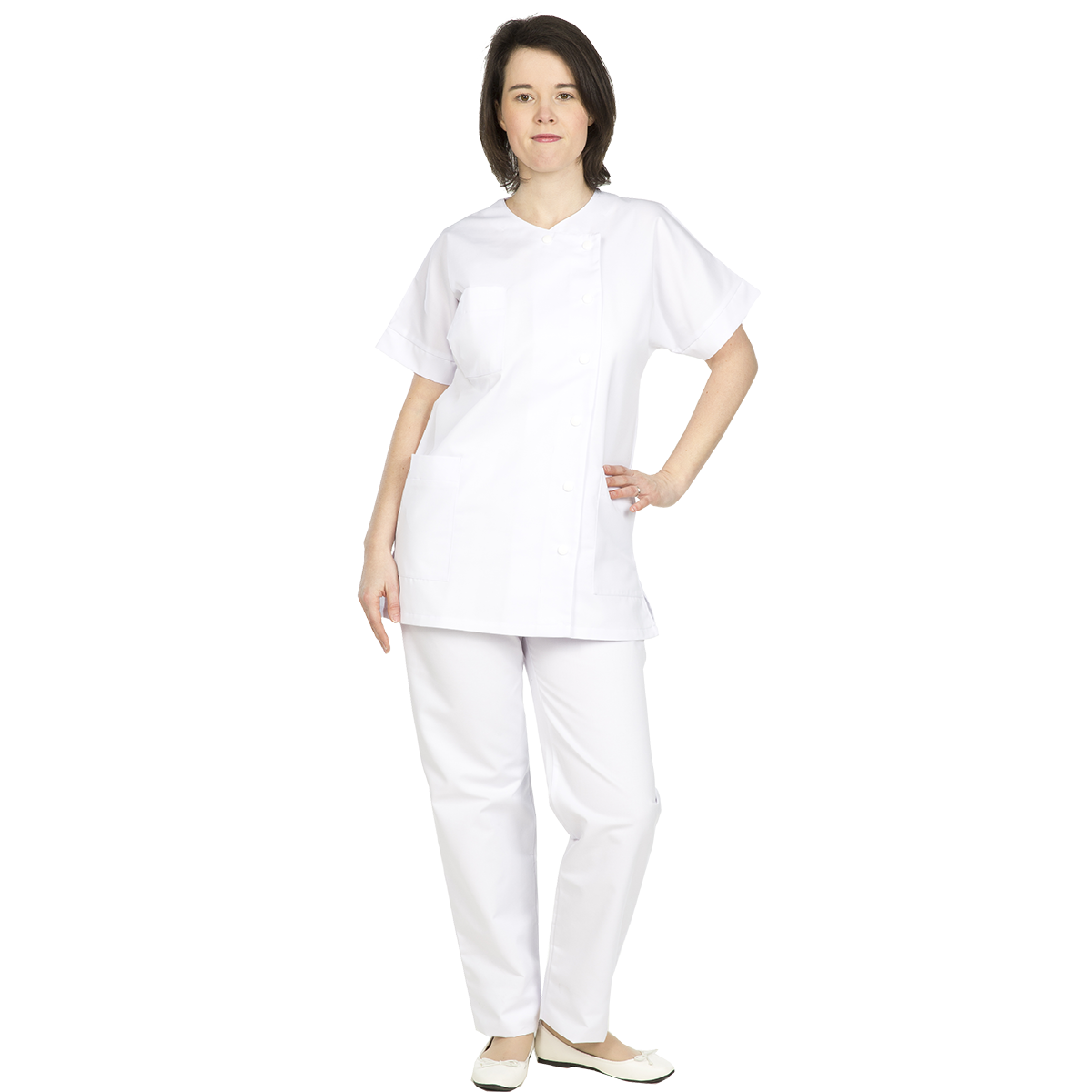 TUNIQUE BLANCHE FEMME DAFNI