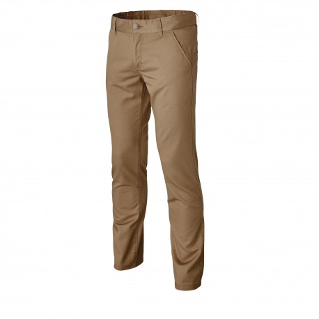 Pantalon Chino Homme Beige Foncé Authentique