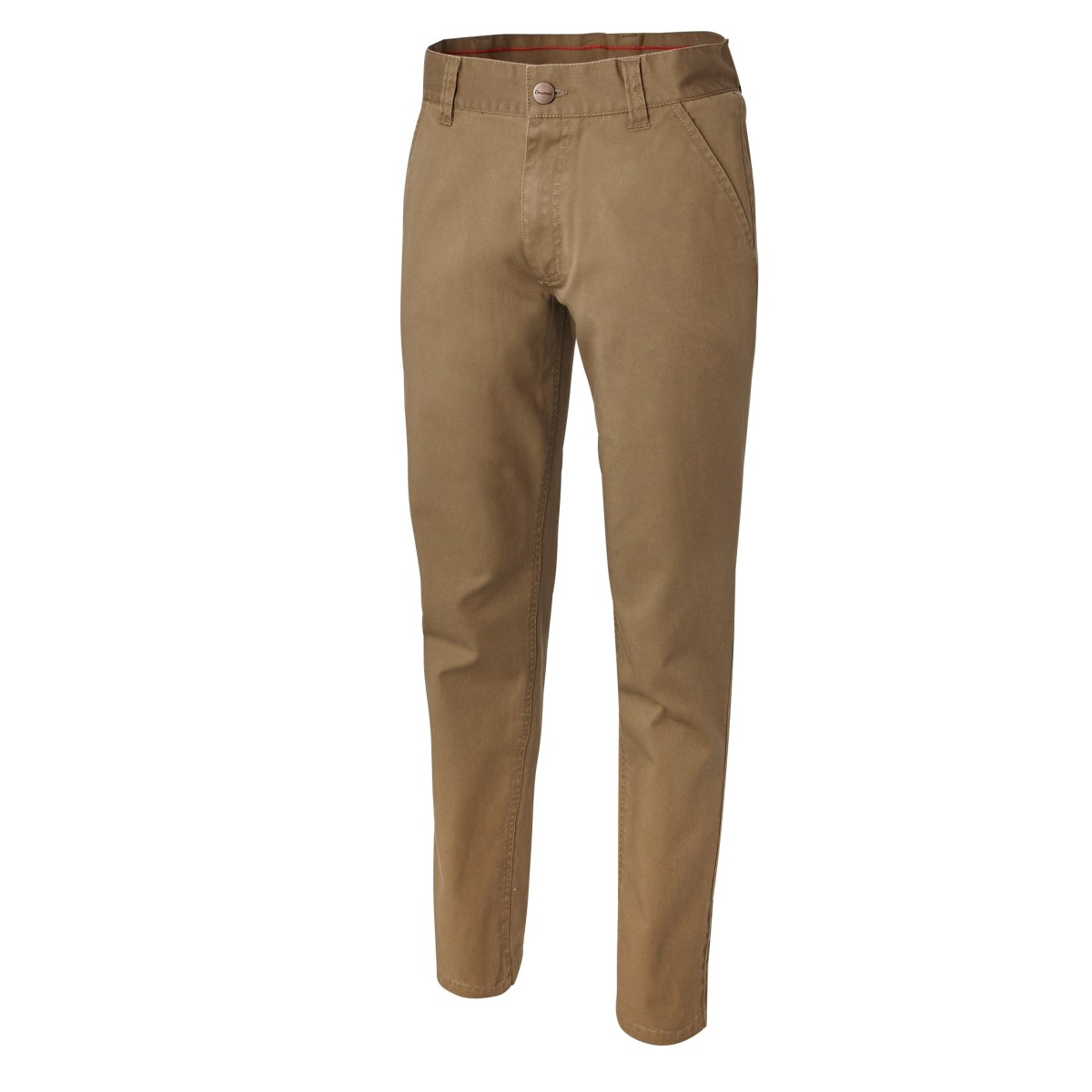 Chino Femme Taille 12 Couleur Pêche/corail - Occasion Très Bon état, Style Décontracté