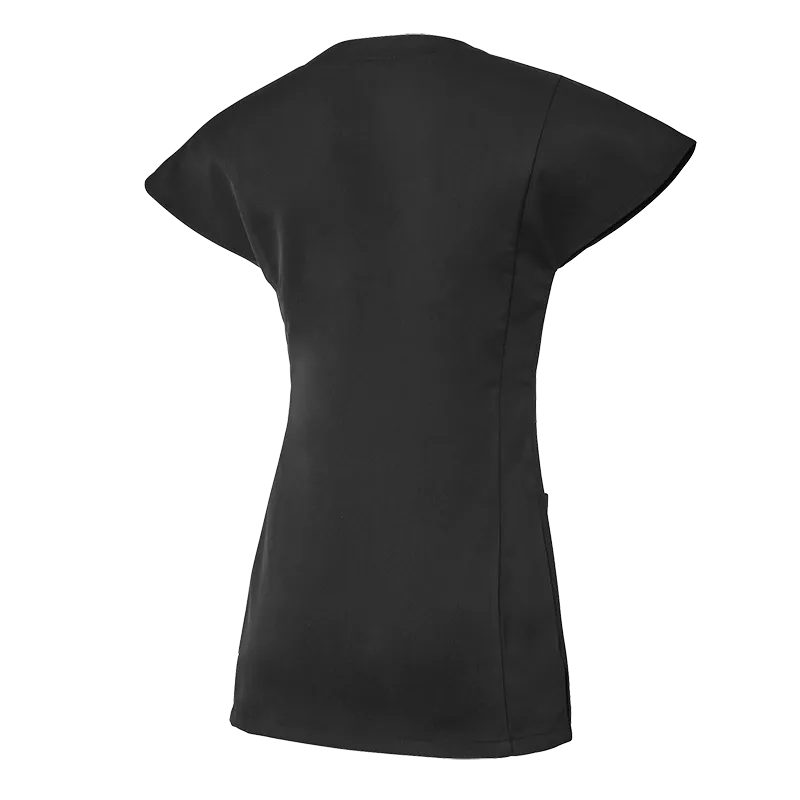 TUNIQUE FEMME LILOU NOIR SANS MANCHE