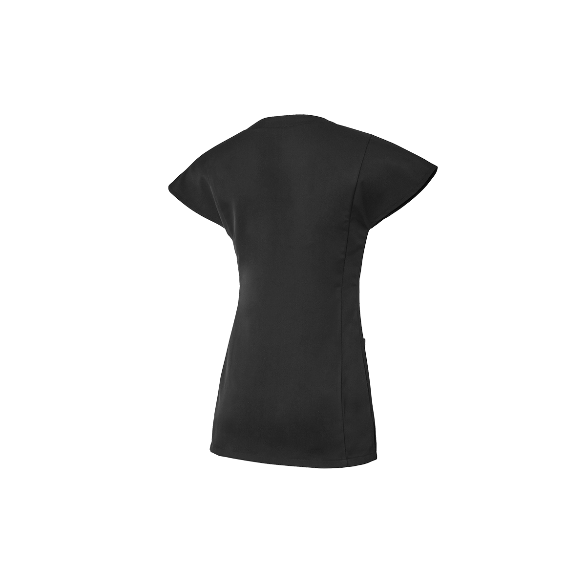 TUNIQUE FEMME LILOU NOIR SANS MANCHE