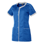 Tunique de Travail Femme Lou Bleu Roy/Blanc