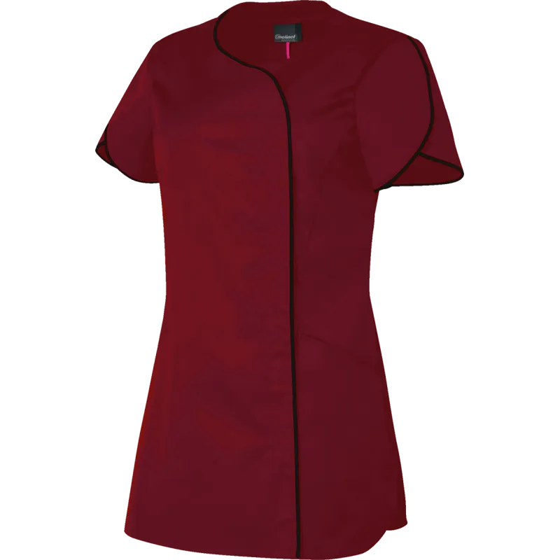 TUNIQUE FEMME ONDINE BORDEAUX & NOIR