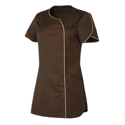 TUNIQUE FEMME ONDINE CHOCO & BEIGE