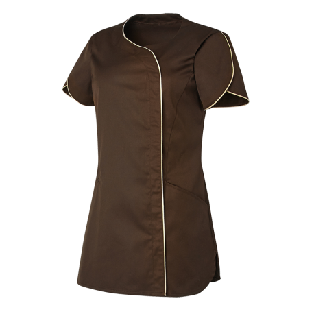 TUNIQUE FEMME ONDINE CHOCO & BEIGE