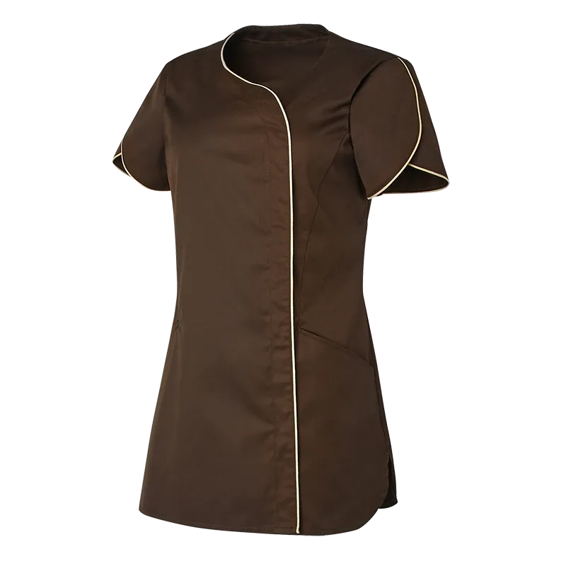 TUNIQUE FEMME ONDINE CHOCO & BEIGE