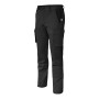 Overmax Black Multi-Pocket Work Pants