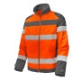 Fluopro Neon Orange/Convoy High-Visibility Work Jacket