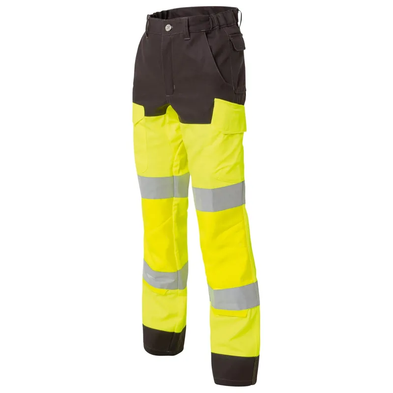 High visibility luklight trousers with knee pads - Molinel