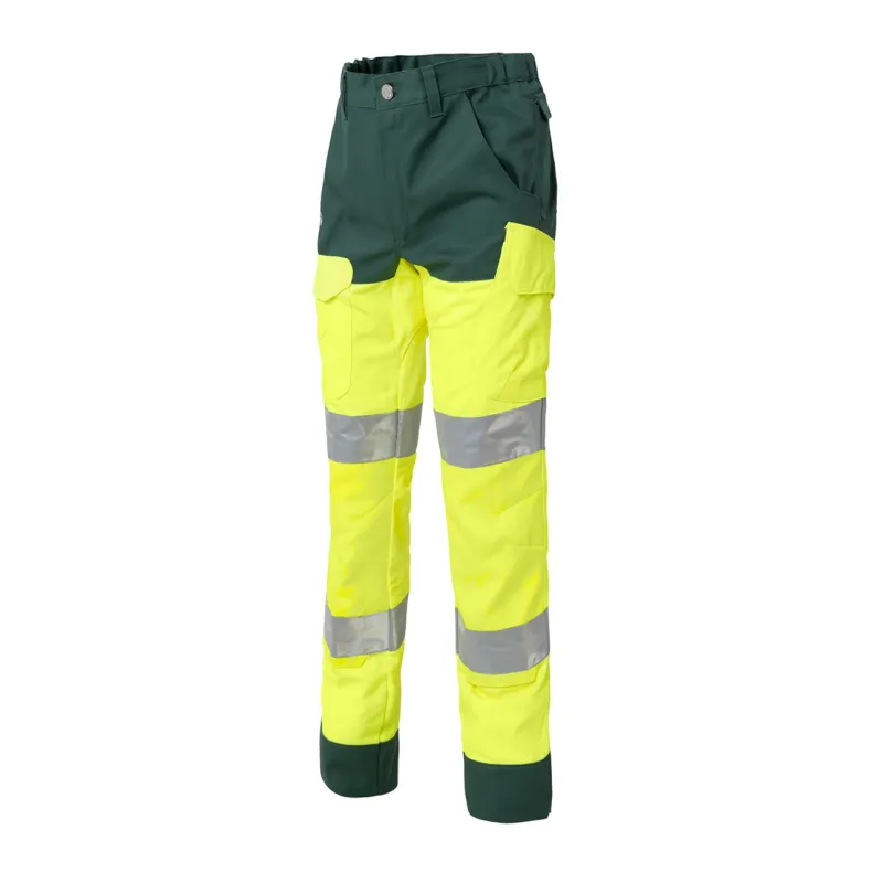 High visibility luklight trousers with knee pads - Molinel