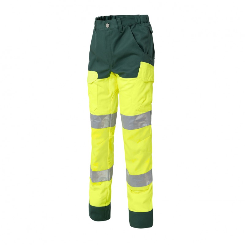 Pantalon haute visibilite genouilleres luklight Molinel