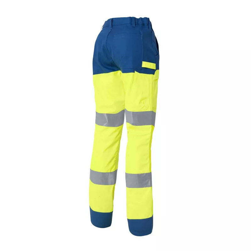 High visibility luklight trousers with knee pads - Molinel